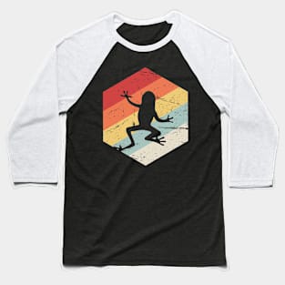 Retro 70s Frog Baseball T-Shirt